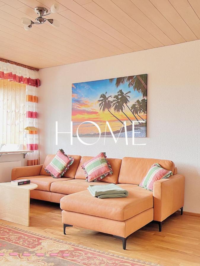 Grosszuegige Wohnung, Bergblick, Vintage Sonthofen Luaran gambar