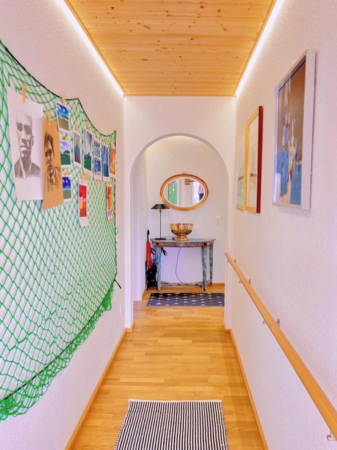 Grosszuegige Wohnung, Bergblick, Vintage Sonthofen Luaran gambar